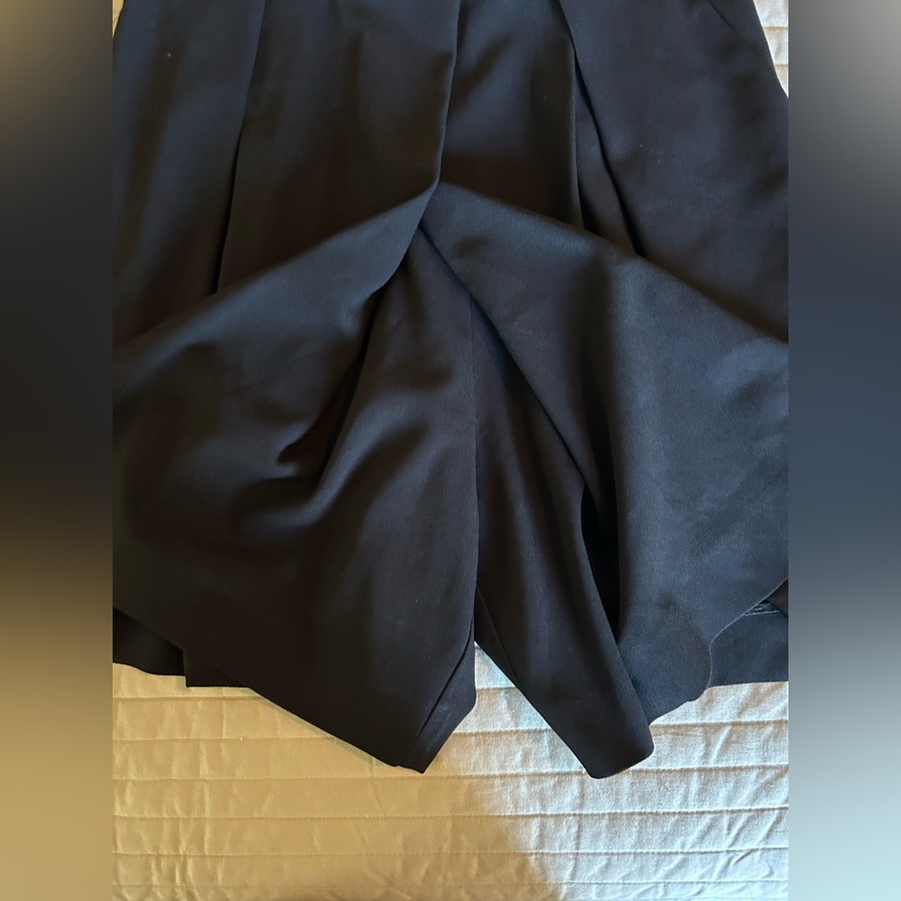 Zac Posen Black Sleeveless Skort Jumpsuit/Romper - Picture 7 of 9